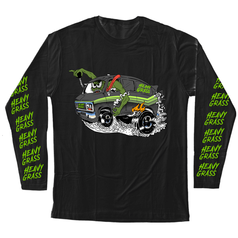 Heavy Grass "Van" Long Sleeve T-Shirt