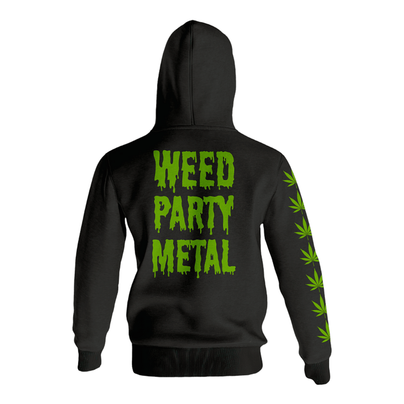 Heavy Grass "Weed Party Metal" Pullover Hoodie