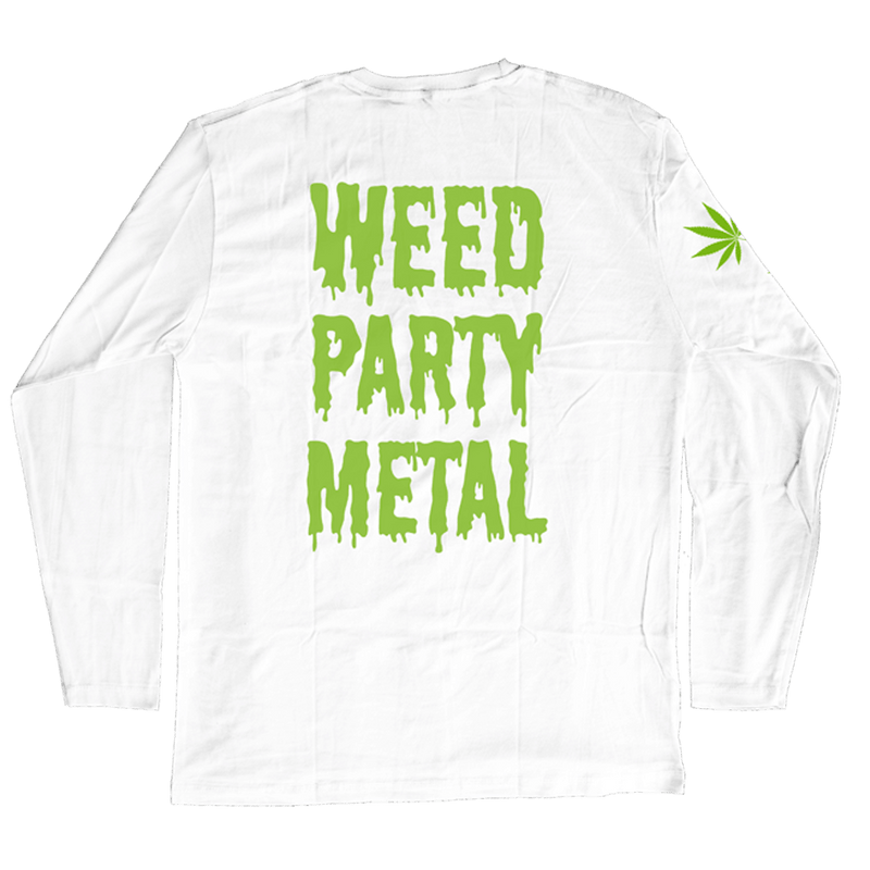 Heavy Grass "Weed Party Metal" Long Sleeve T-Shirt